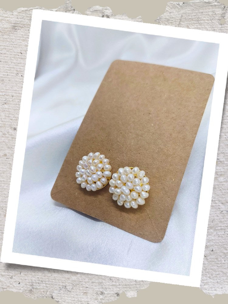 Rice Pearl Studs