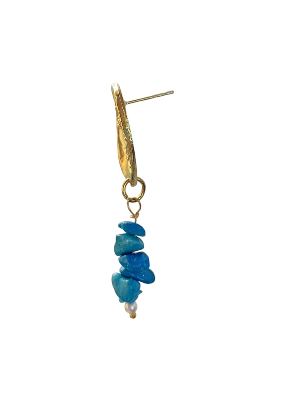 Latest Turquoise Blue Indo Western Earrings