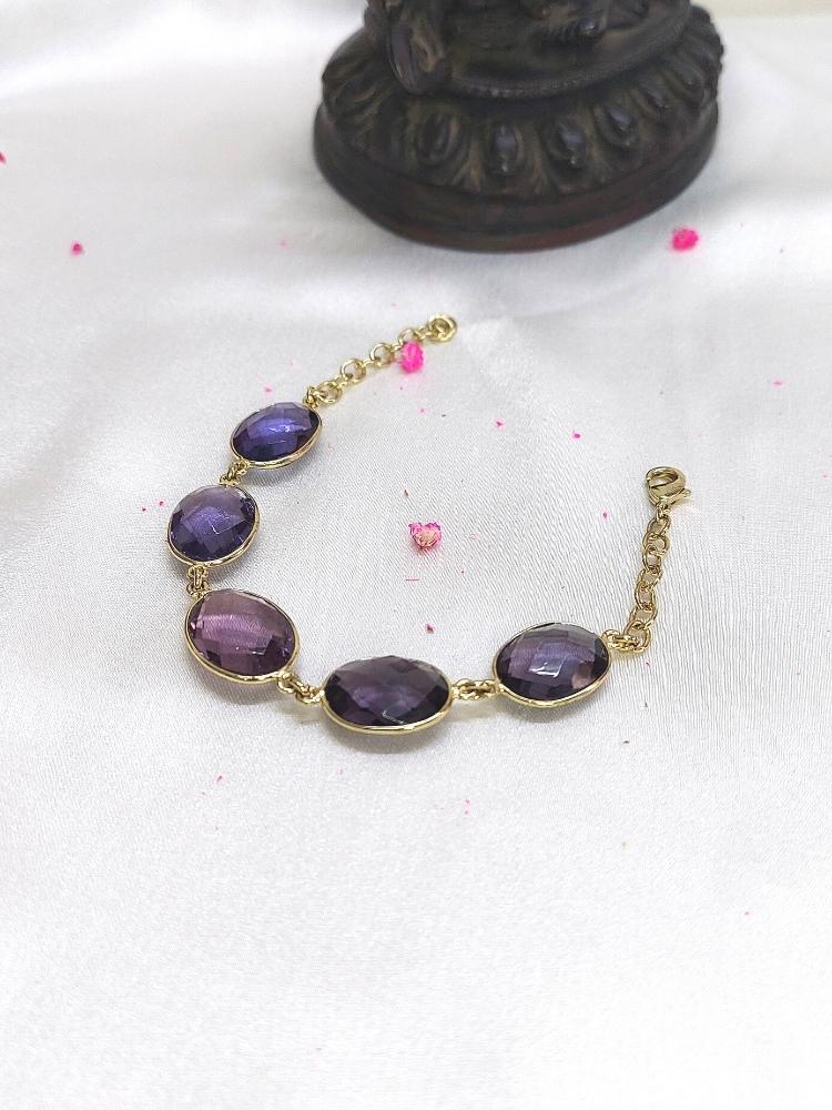 Purple Amethyst bracelet