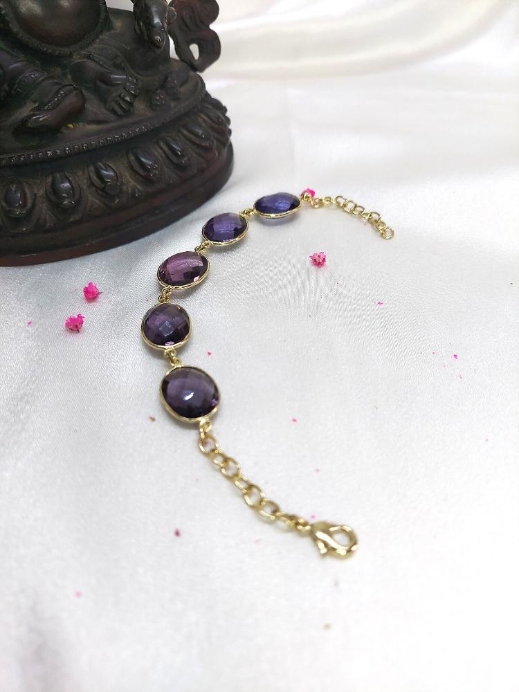 Purple Amethyst bracelet