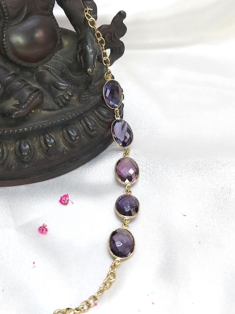 Purple Amethyst bracelet