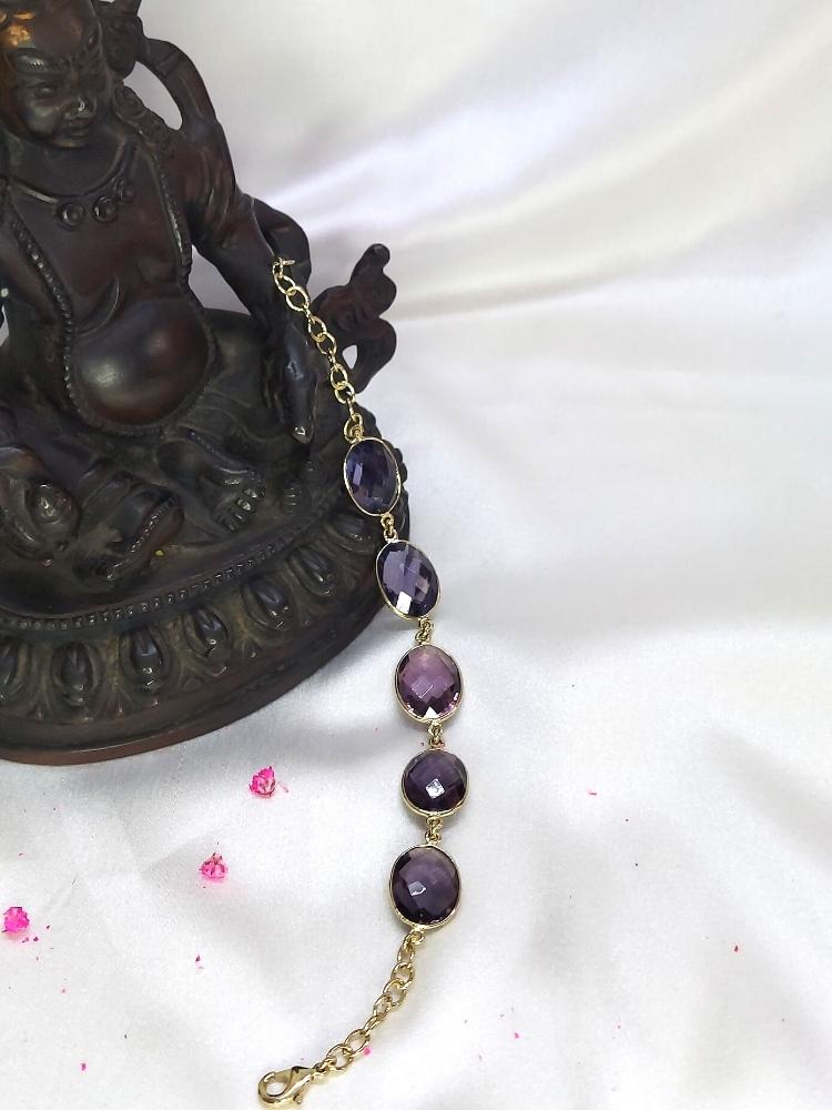 Purple Amethyst bracelet